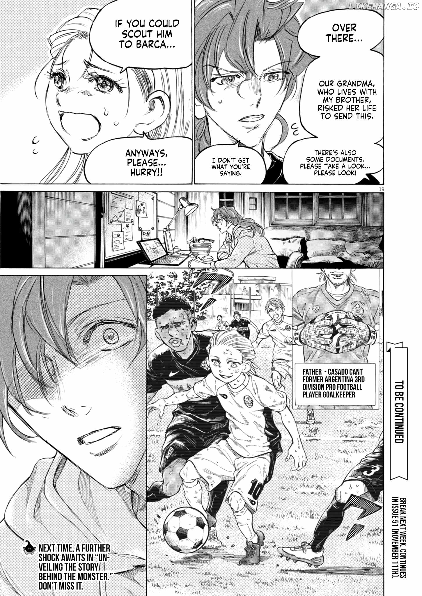 Ao Ashi, Chapter 387 image 20